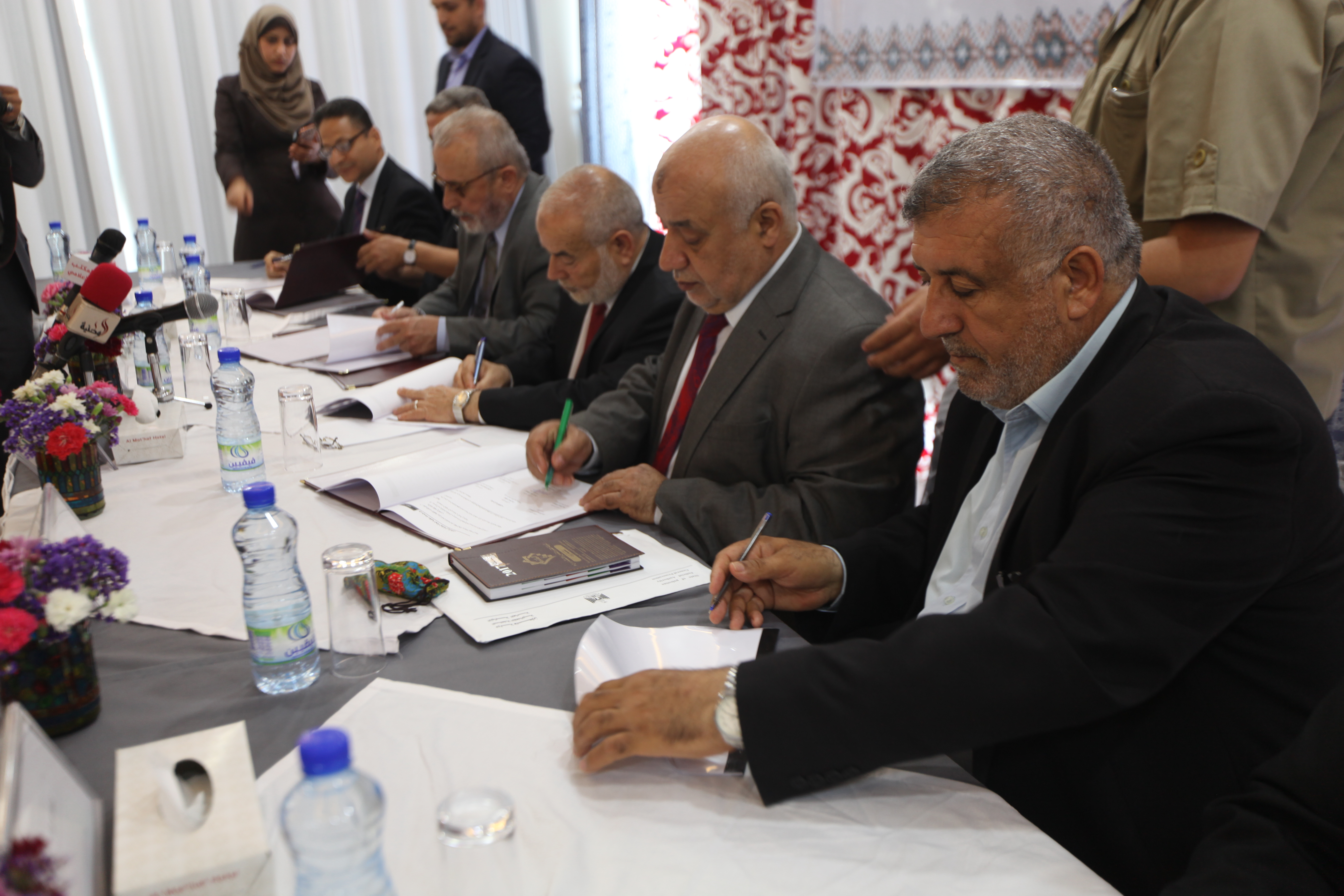 بروتوكول توقيع مذكرة تفاهم بين مؤسسات منظومة العدالة الجنائية في فلسطين