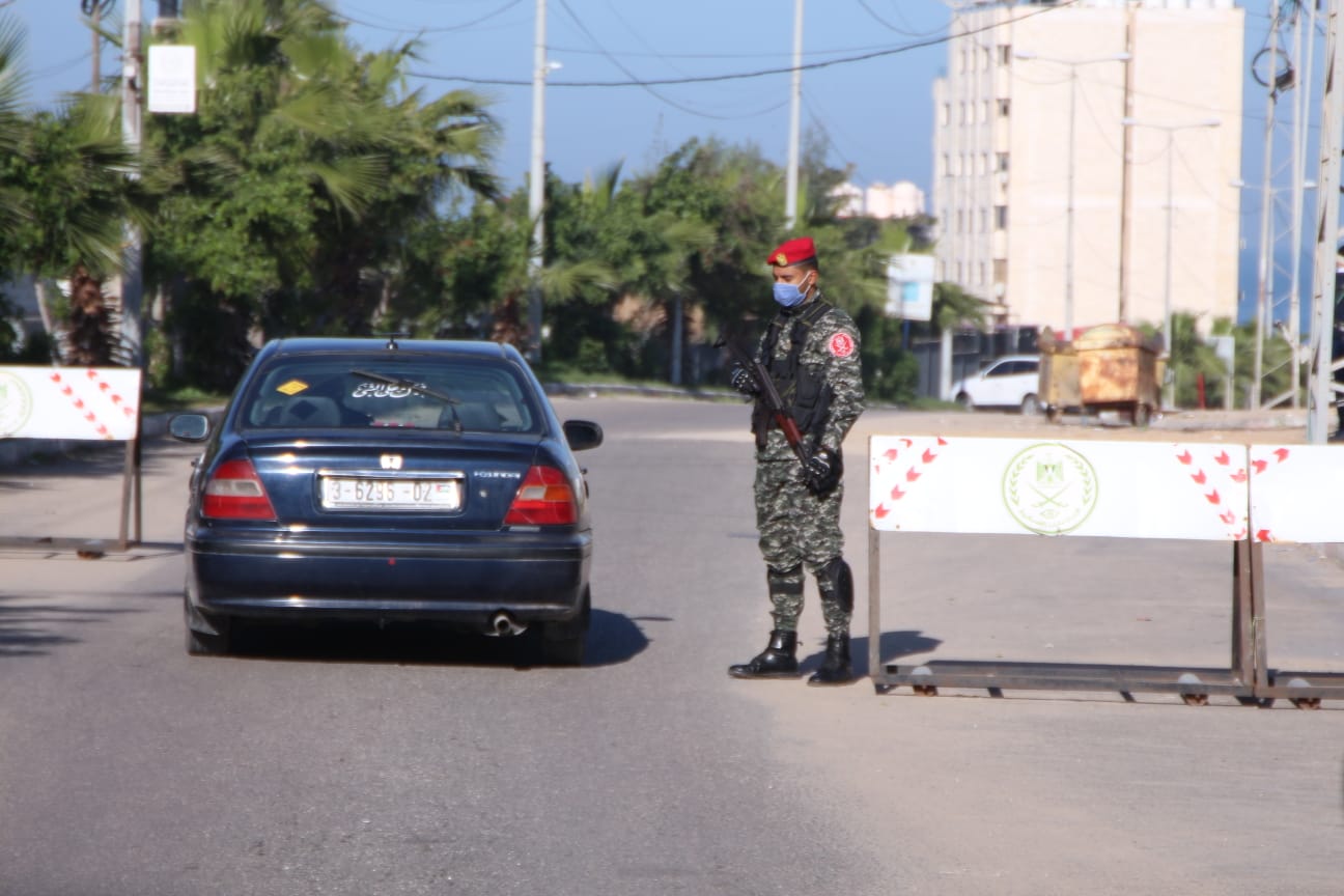انتشار الأجهزة الأمنية والشرطية ضمن المناورة المشتركة للفصائل