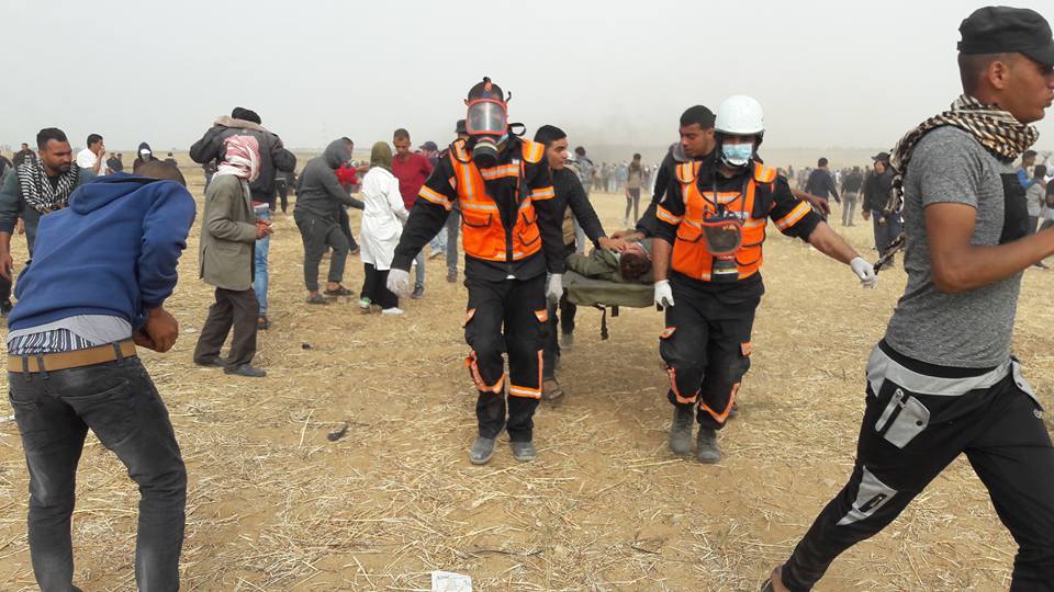 الداخلية في الميدان - الجمعة الرابعة من " مسيرات العودة الكبرى "