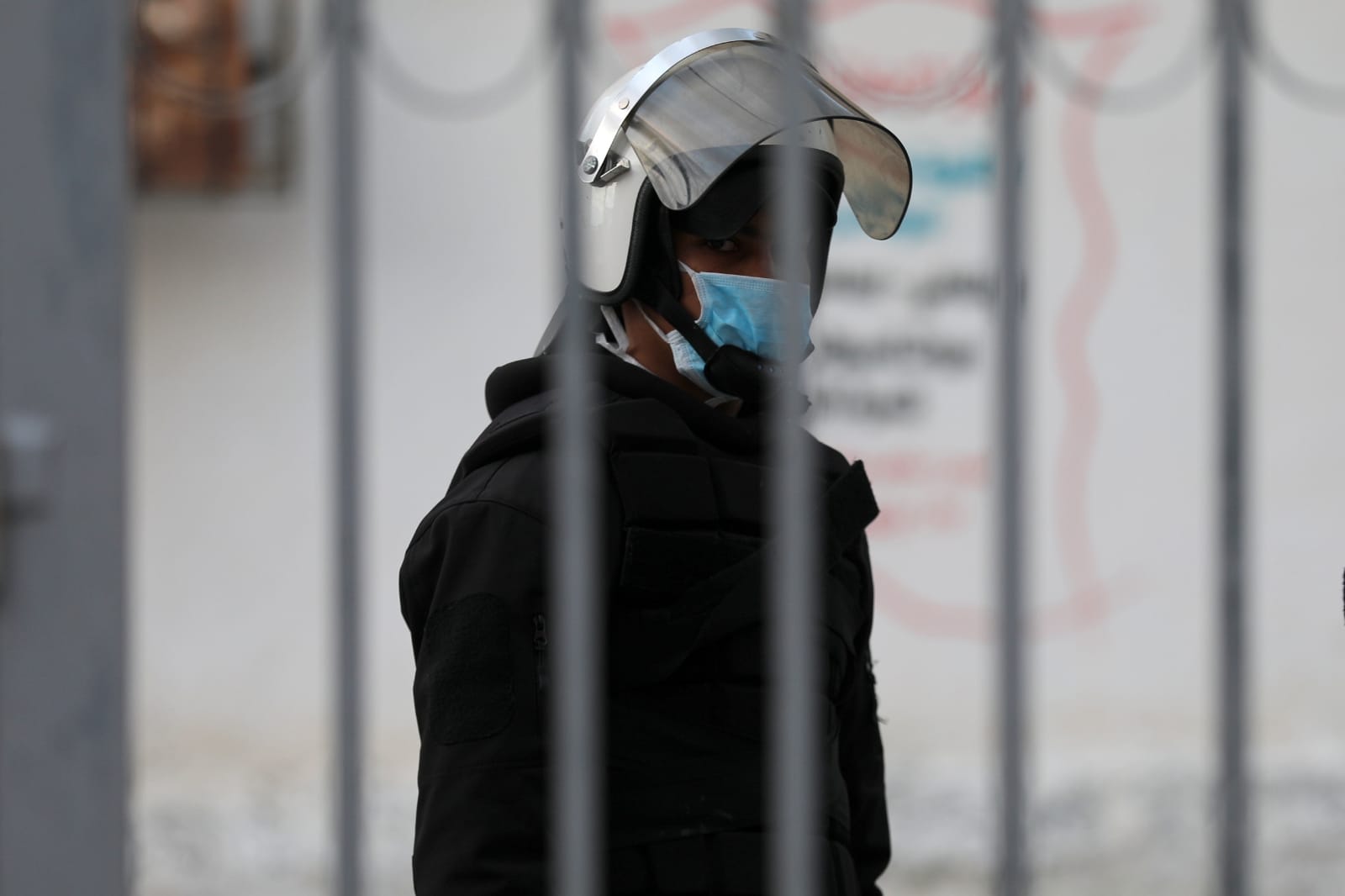 تأمين أجهزة وزارة الداخلية لمراكز الحجر الصحي الاحترازي في غزة