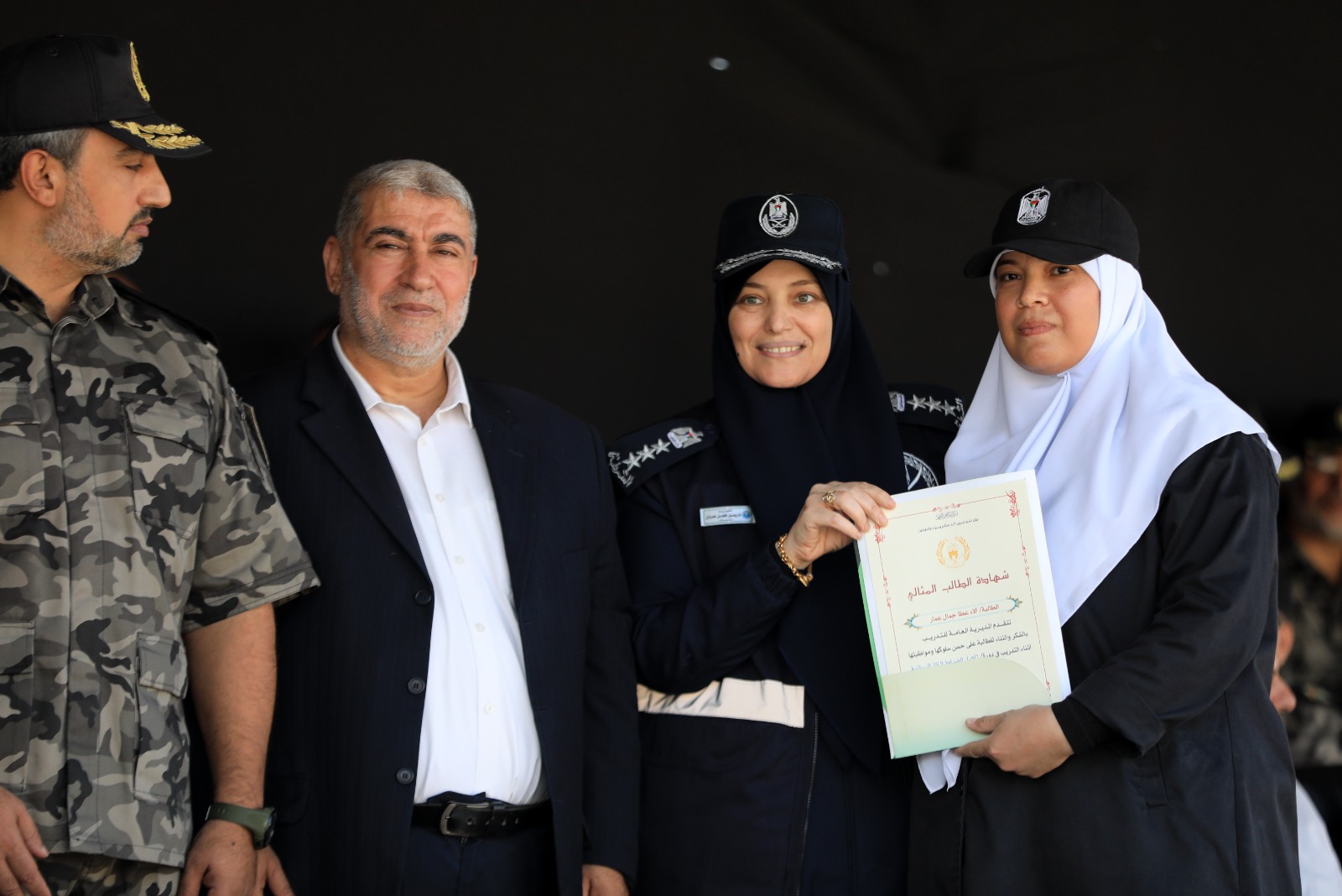 مديرية التدريب تُخرج عددًا من الدورات التدريبية فوج الشهيدين (عابد والعلاونة)