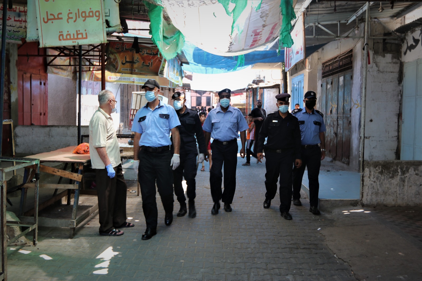 سريان قرار حظر التجوال في محافظات غزة لليوم الثالث