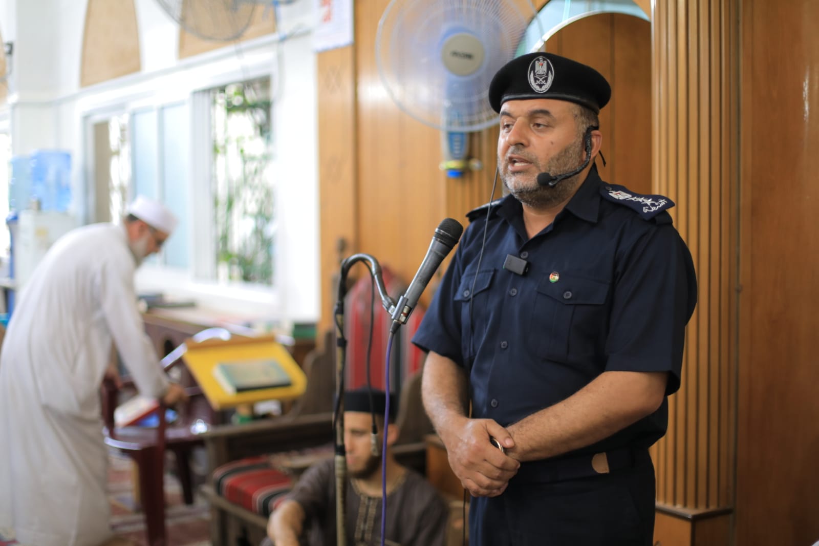 تشييع جثمان شهيد الواجب "مصلح" بموكب عسكري بمشاركة قيادة "الداخلية" والشرطة