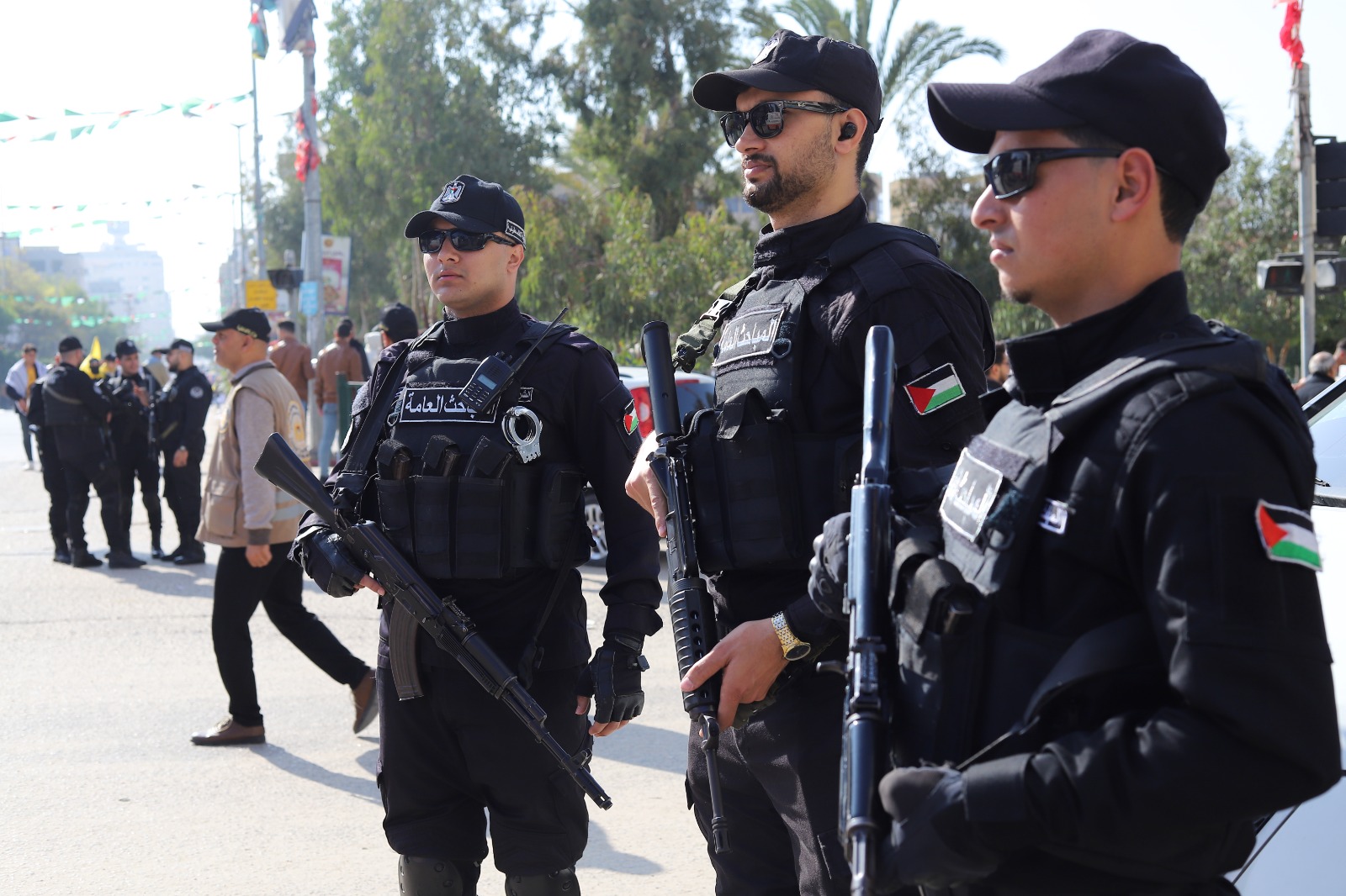 "أجهزة الداخلية" تؤمن مهرجان انطلاقة "فتح" بغزة