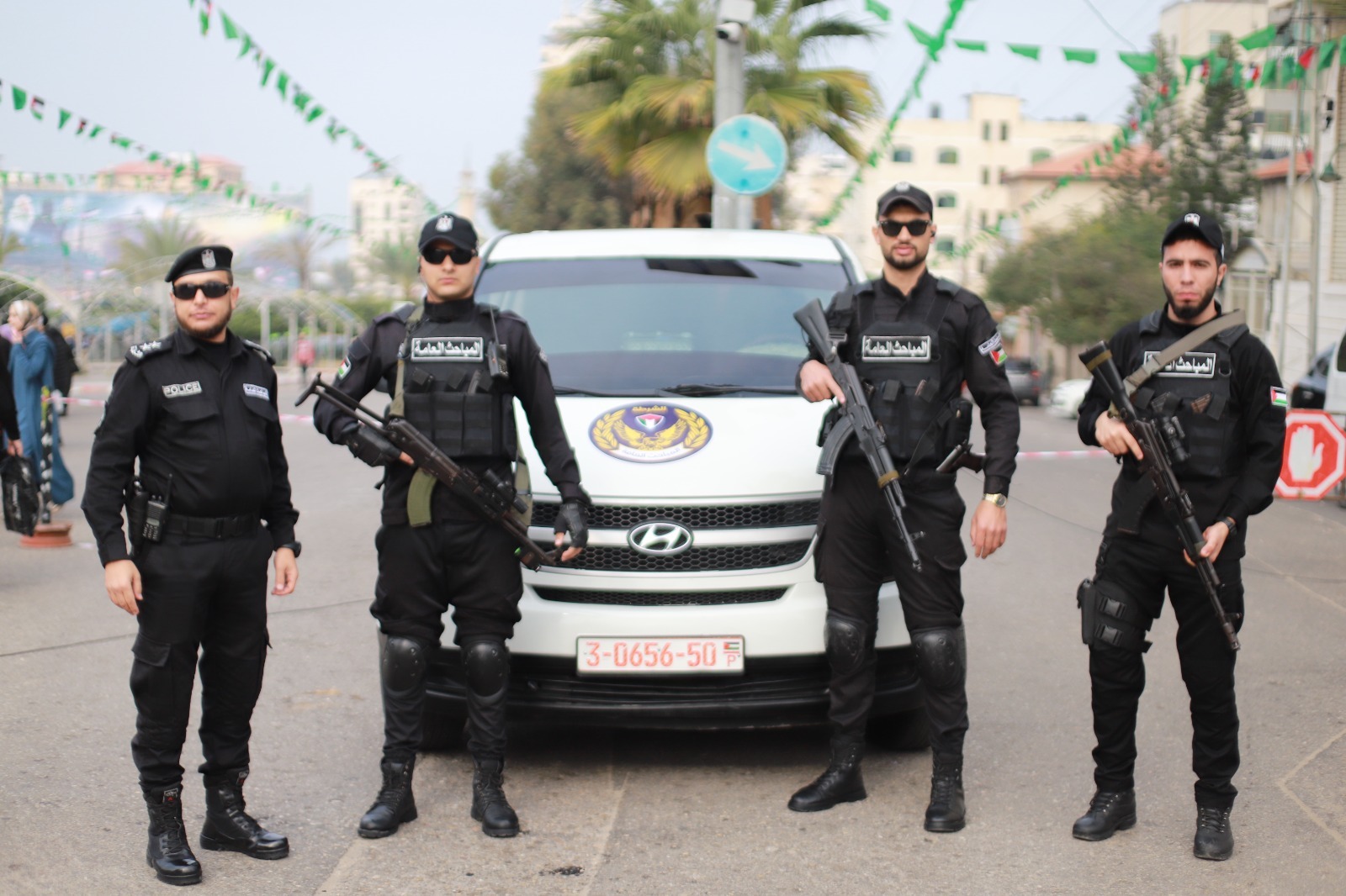 "الداخلية" تؤمّن مهرجان انطلاقة حركة حماس الـ 35 بغزة