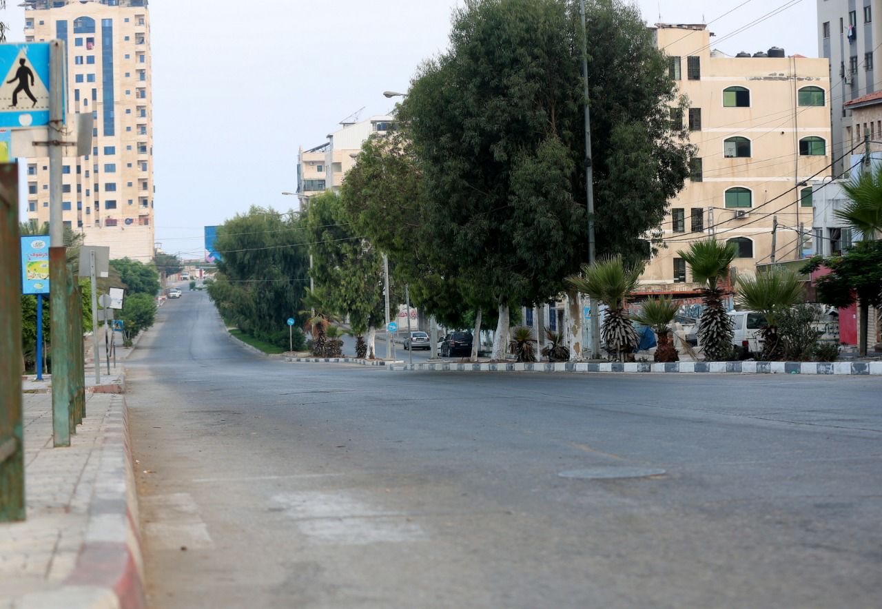 اليوم السابع لاستمرار حظر التجول في غزة لمواجهة تفشي "كورونا"