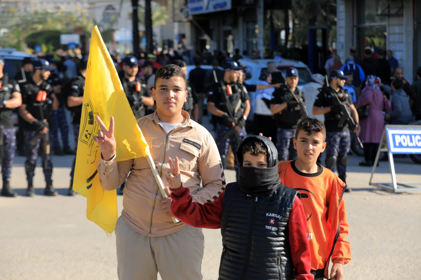 أجهزة "الداخلية" تؤمن مهرجان إحيـاء ذكرى رحيل الرئيس "عرفات