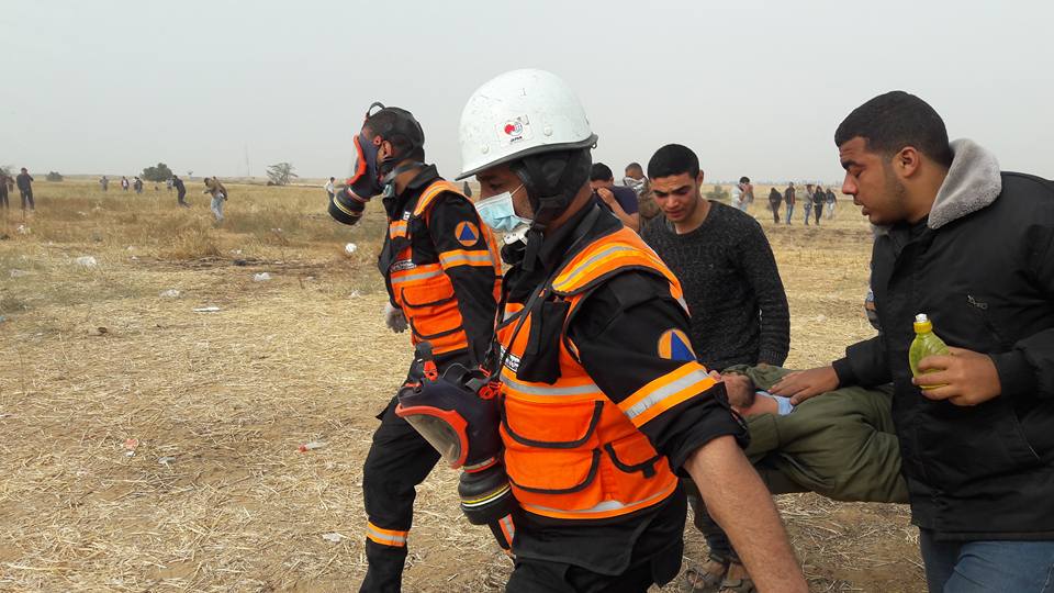 الداخلية في الميدان - الجمعة الرابعة من " مسيرات العودة الكبرى "