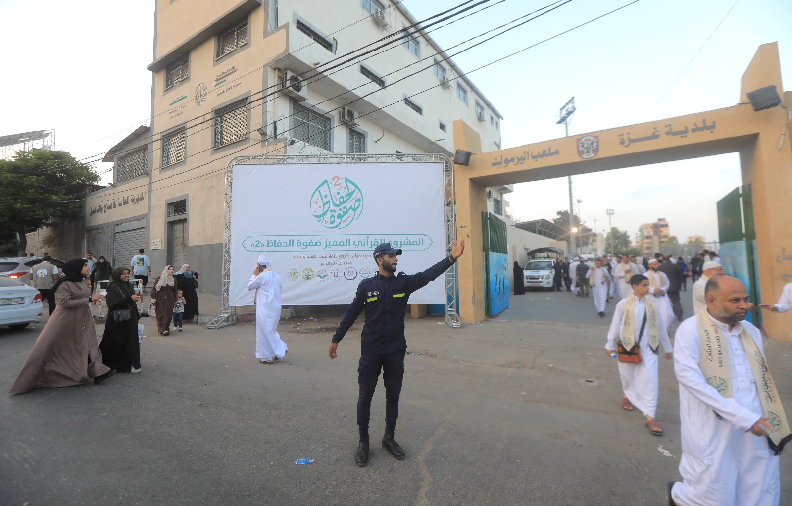 "أجهزة الداخلية" تؤمن مهرجان "صفوة الحفاظ 2" بغزة