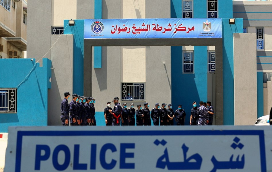 افتتاح المقر الجديد لمركز شرطة الشيخ رضوان بغزة