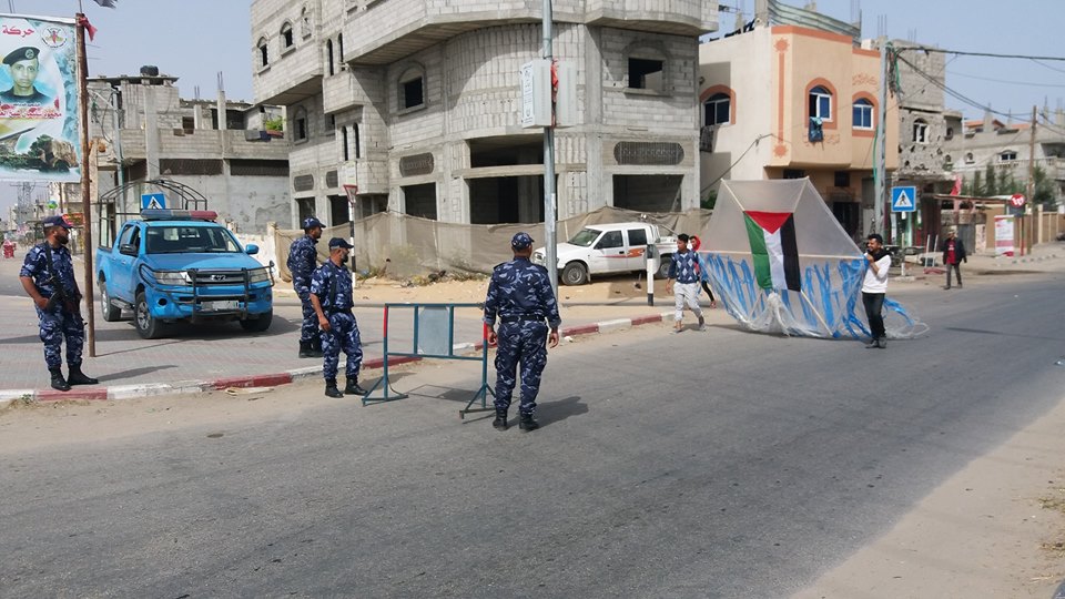 الداخلية في الميدان - الجمعة الرابعة من " مسيرات العودة الكبرى "