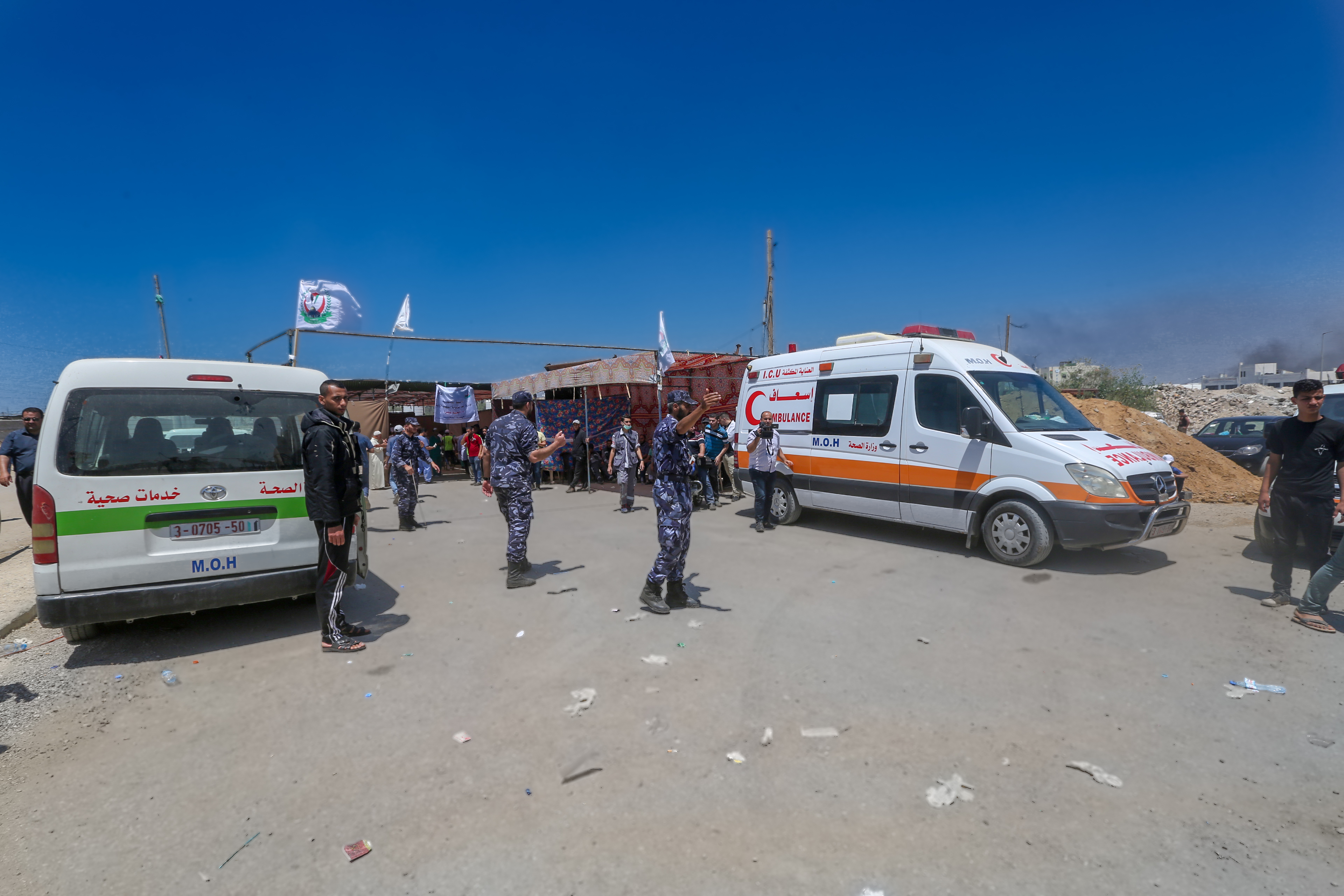 دعم وإسناد أجهزة الداخلية لجماهير مسيرة العودة في ذكرى النكبة