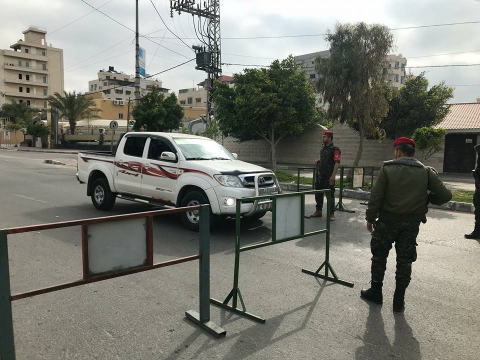 عمل الأجهزة الأمنية في الجمعة الثانية من فعاليات "مسيرات العودة"