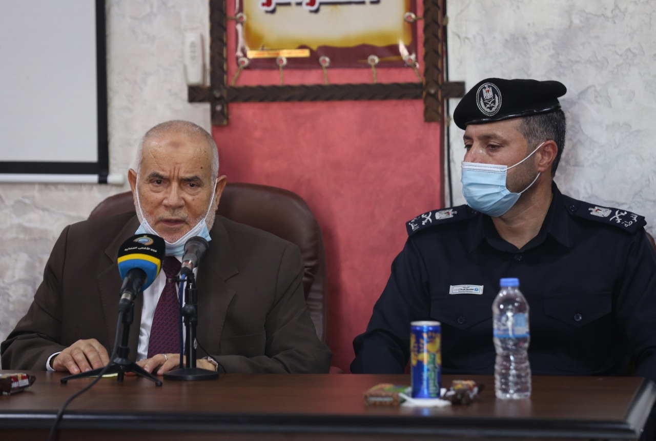 زيارة رئاسة المجلس التشريعي لمقر المديرية العامة للشرطة