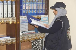 الشرطة النسائية برفح تُنفذ 266 مهمة خلال يناير