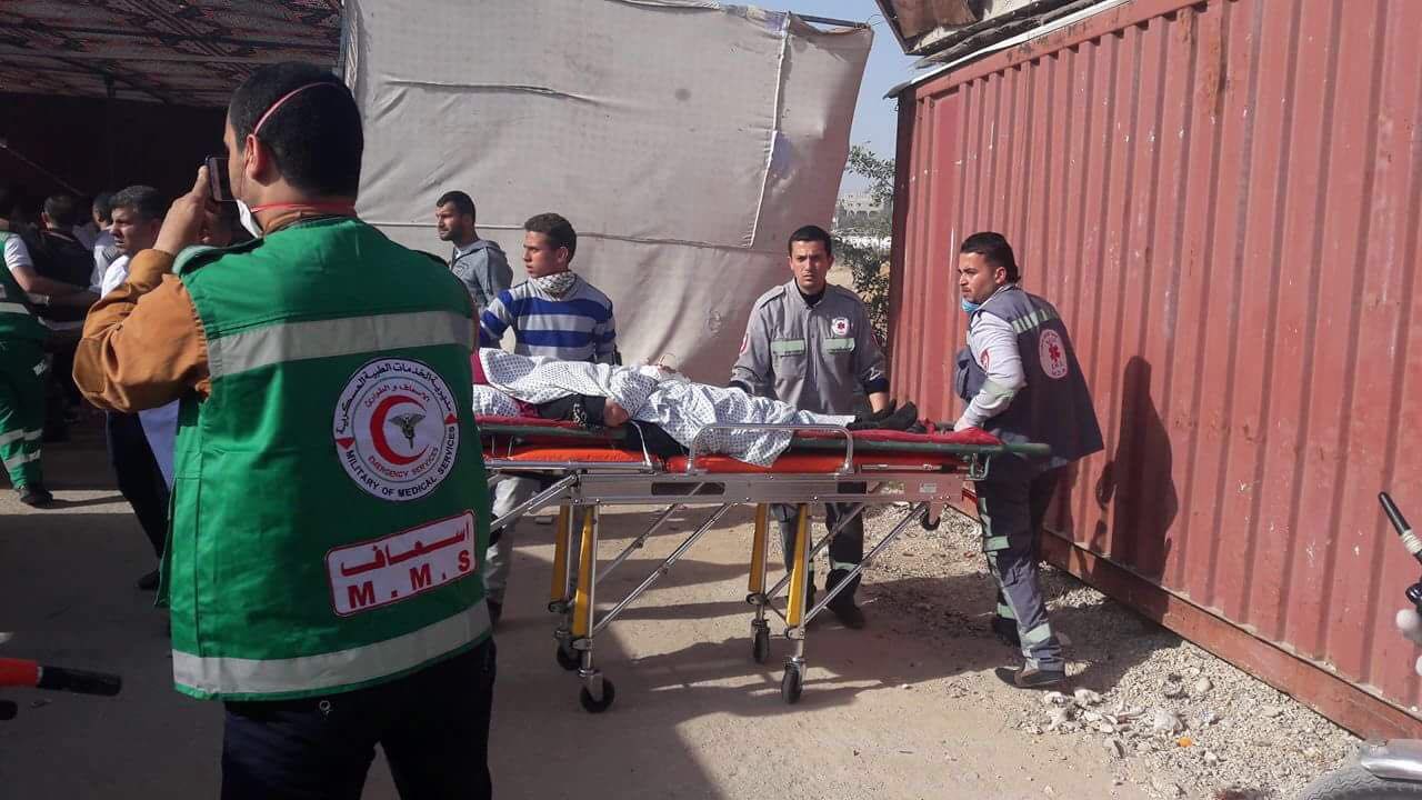 عمل الأجهزة الأمنية في الجمعة الثانية من فعاليات "مسيرات العودة"