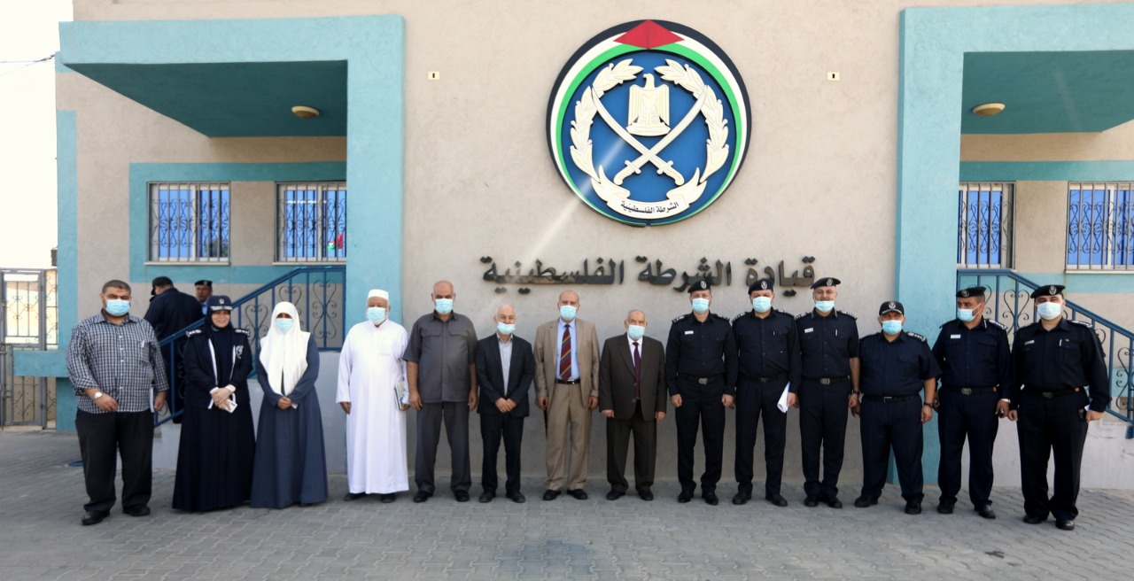زيارة رئاسة المجلس التشريعي لمقر المديرية العامة للشرطة