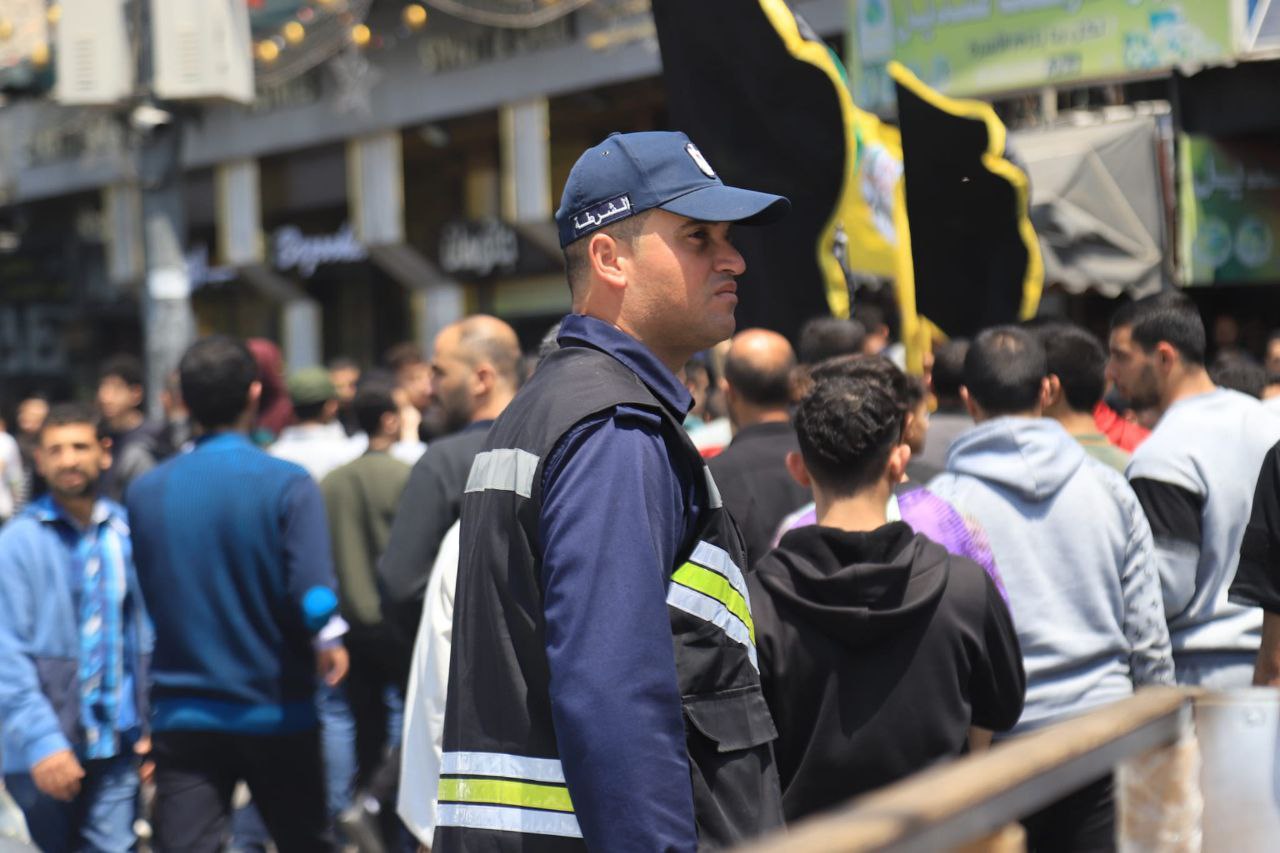 انتشار أجهزة وزارة الداخلية والأمن الوطني وفق خطة الطوارئ بمحافظات قطاع غزة