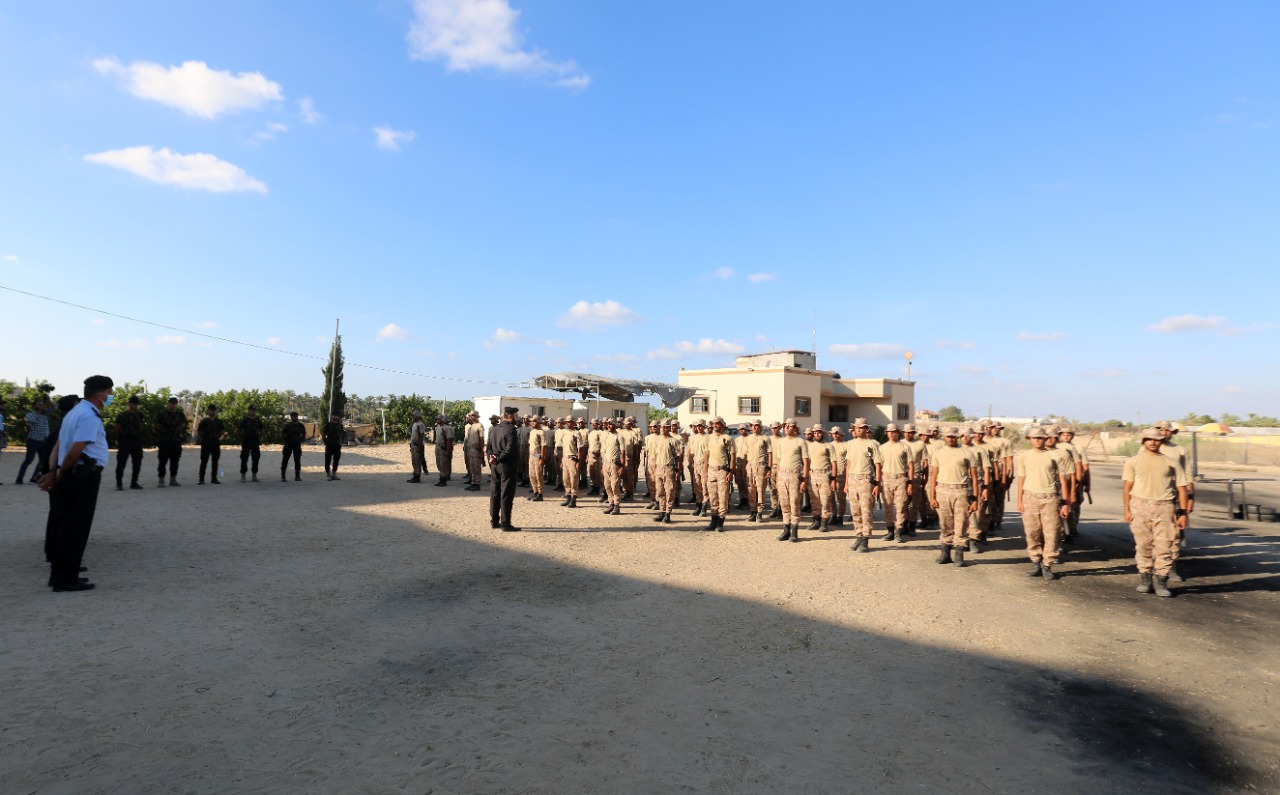 تدريبات دورة "الصاعقة" لطلبة كلية الرباط الجامعية في المعسكر التدريبي المغلق بخانيونس