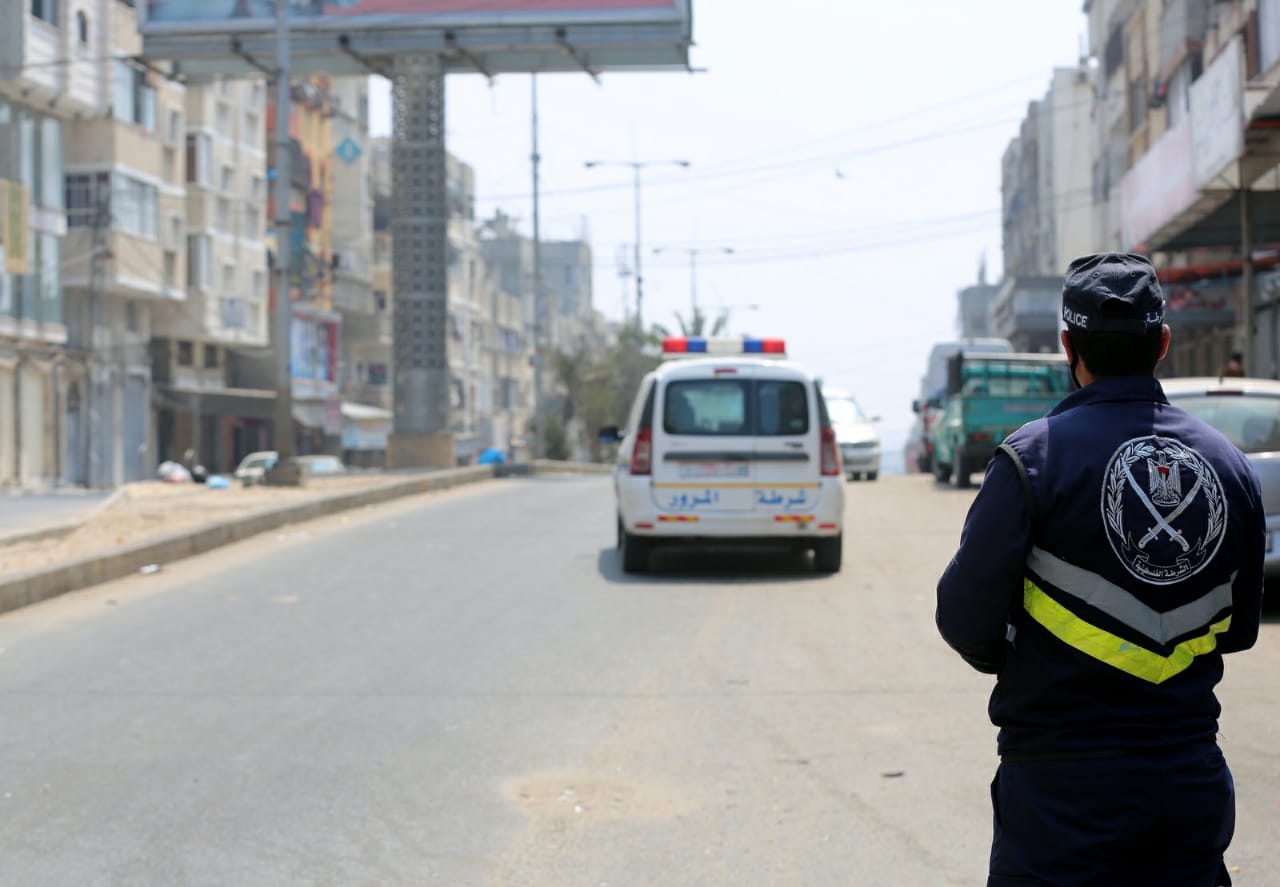 سريان حظر التجول بغزة لليوم الحادي عشر لمواجهة "كورونا"