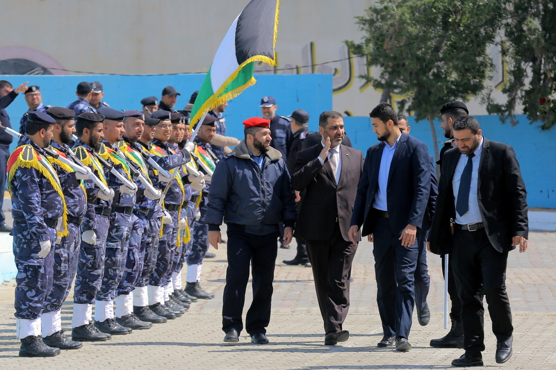 تخريج "دورة غزة سيف الأقصى" - ضباط وضباط صف بالشرطة 