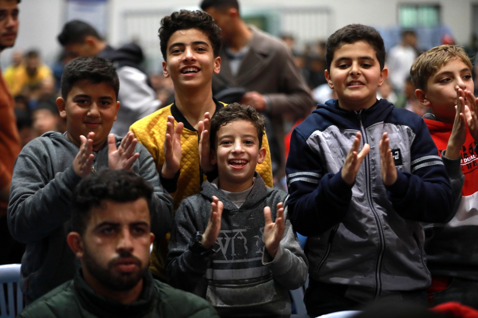 أجواء متابعة المواطنين في غزة مباراة نهائي كأس العالم - قطر 2022 مساء اليوم.