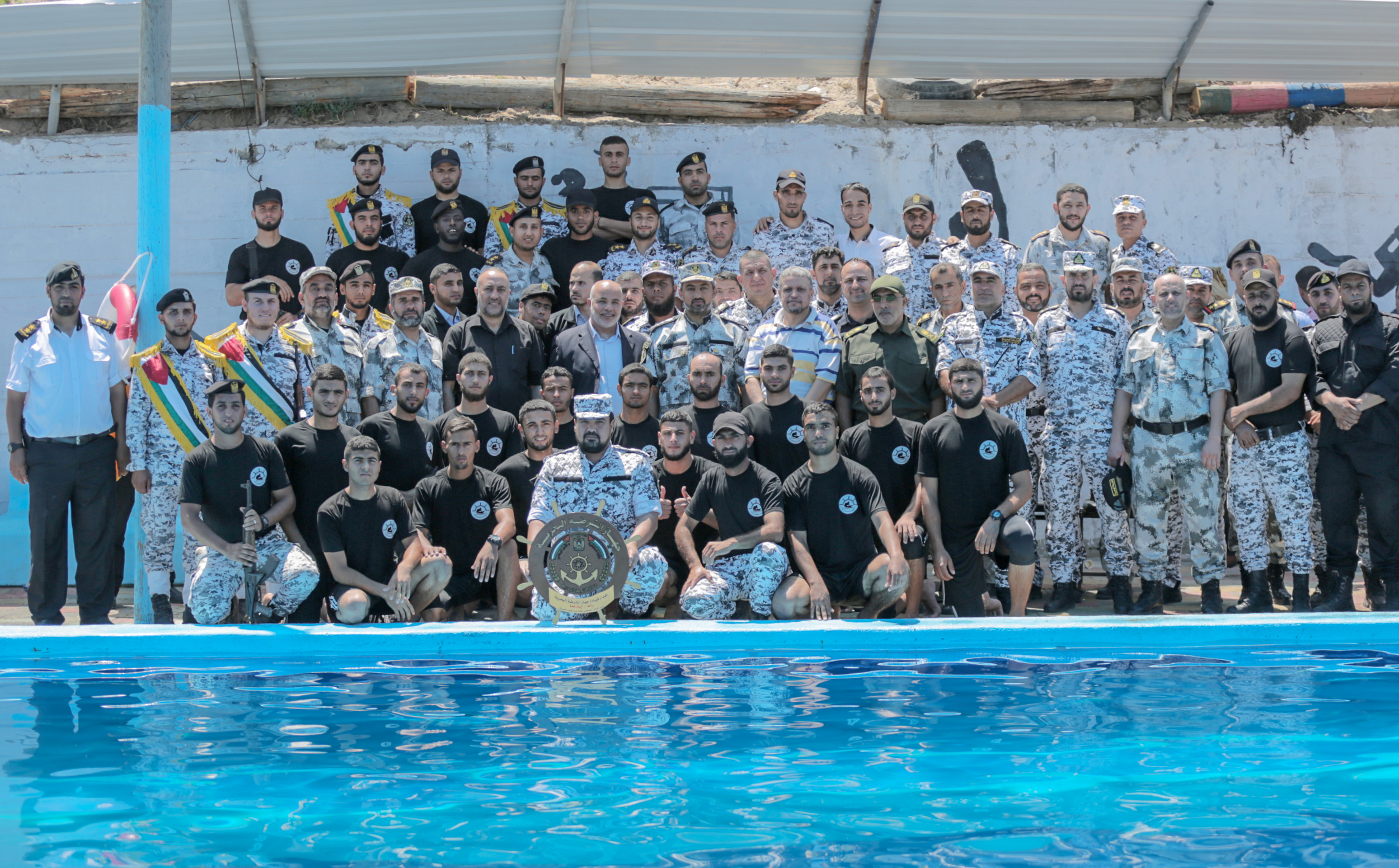 جهاز الشرطة البحرية يفتتح قاعة ومسبحاً تدريبياً