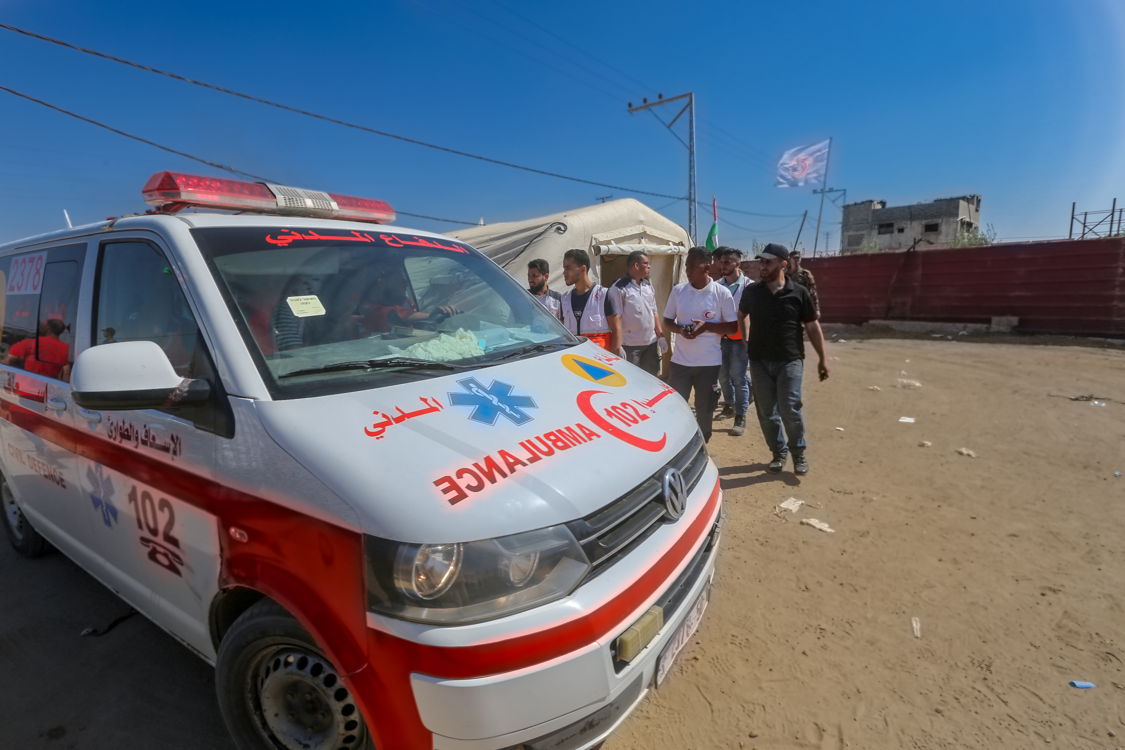 دعم وإسناد أجهزة الداخلية لجماهير مسيرة العودة في ذكرى النكبة