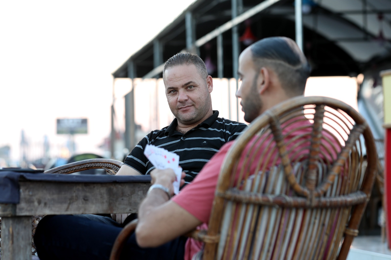 صور من قضاء المواطنين في غزة الإجازة الأسبوعية 