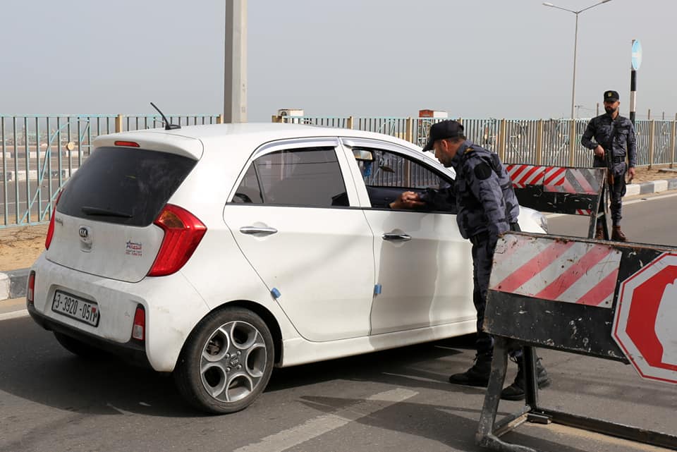 أجهزة الداخلية تُساند جماهير شعبنا المشاركة في مليونية الأرض والعودة
