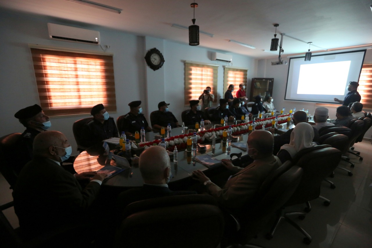 زيارة رئاسة المجلس التشريعي لمقر المديرية العامة للشرطة