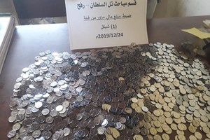 مباحث رفح تضبط عملة مزورة "فئة الشيكل"