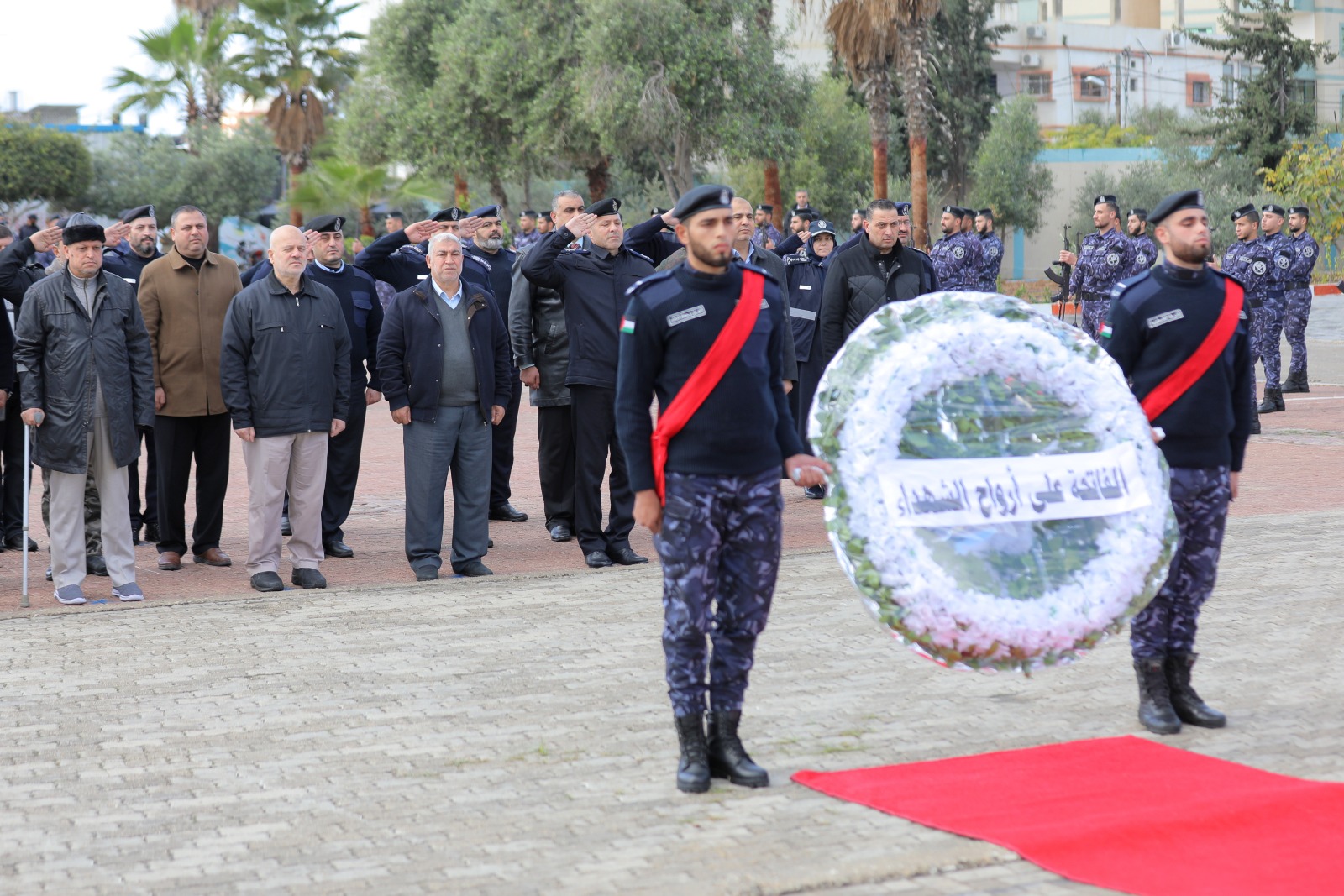 إحياء اليوم الوطني لشهداء وزارة الداخلية في ذكرى حرب الفرقان الـ 14