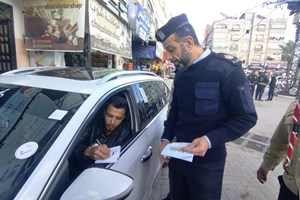 "مرور الشمال" ينظم حملة توعوية حول خطورة المخالفات المرورية 