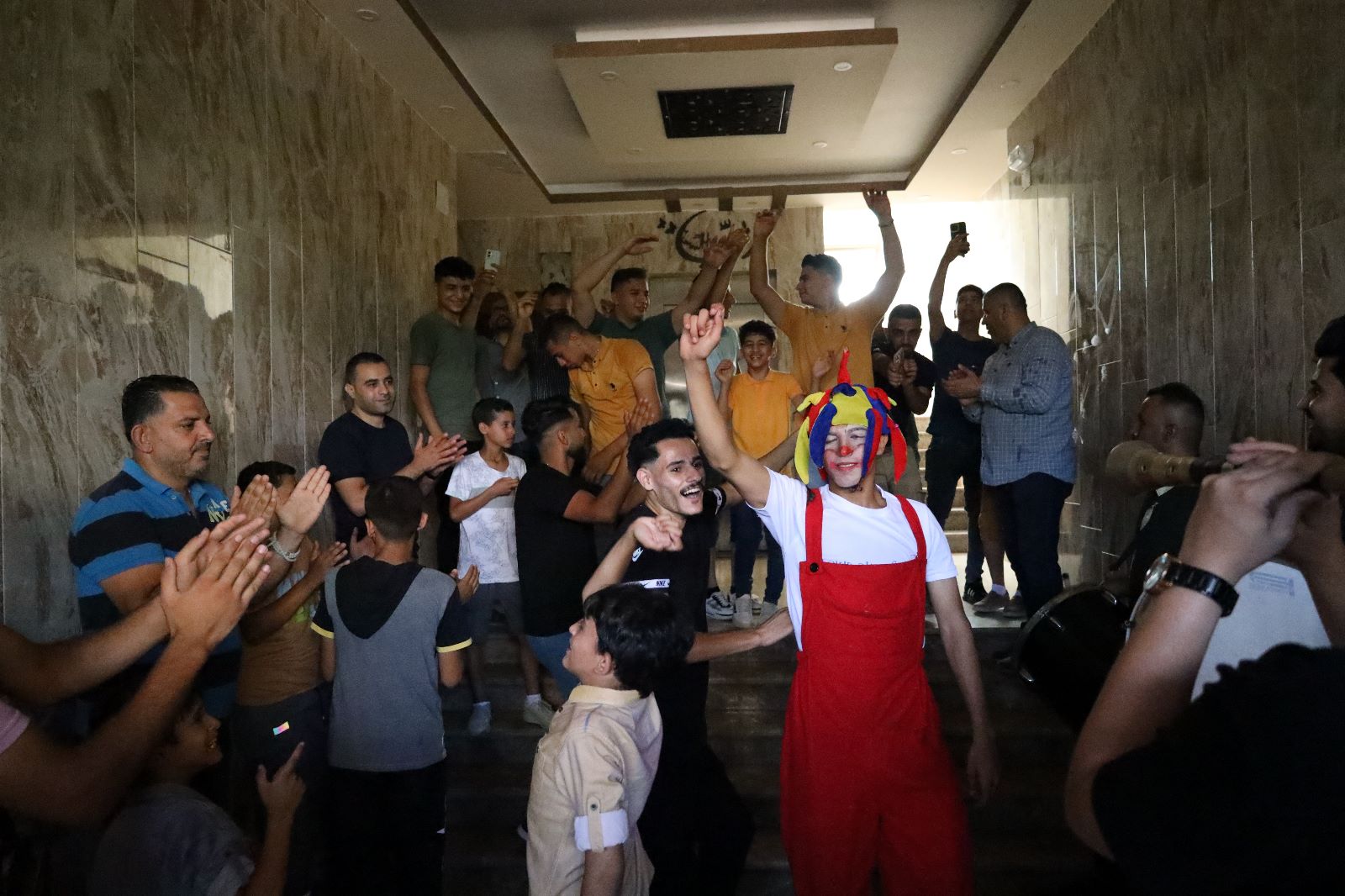 أجواء احتفال المواطنين في قطاع غزة بنتائج الثانوية العامة.