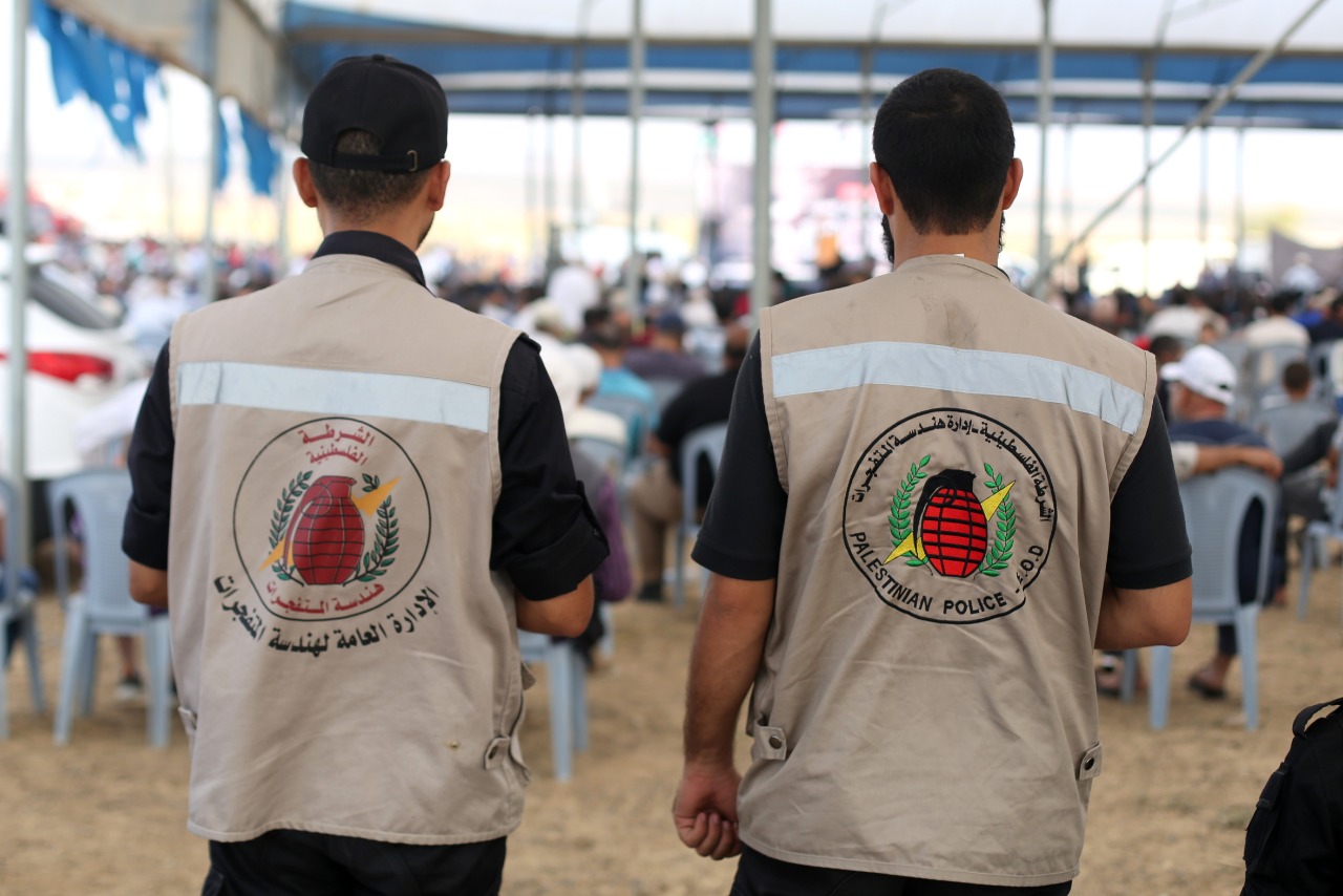 أجهزة الداخلية تؤمن المهرجان الجماهيري لإحياء ذكرى "إحراق الأقصى"