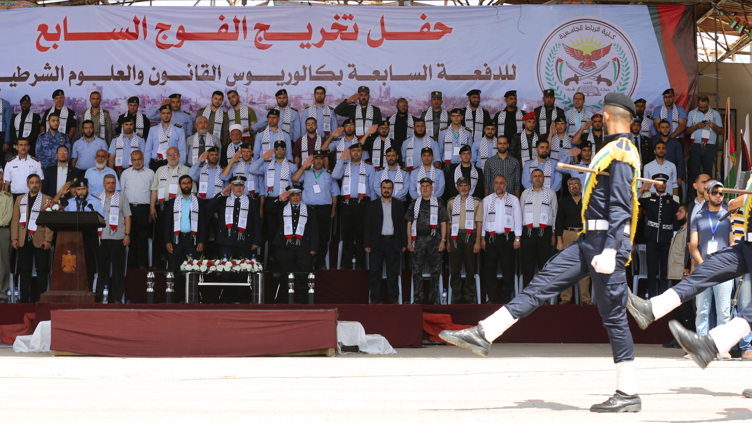 كلية الرباط تُخرّج دفعة البكالوريوس السابعة في القانون والعلوم الشرطية