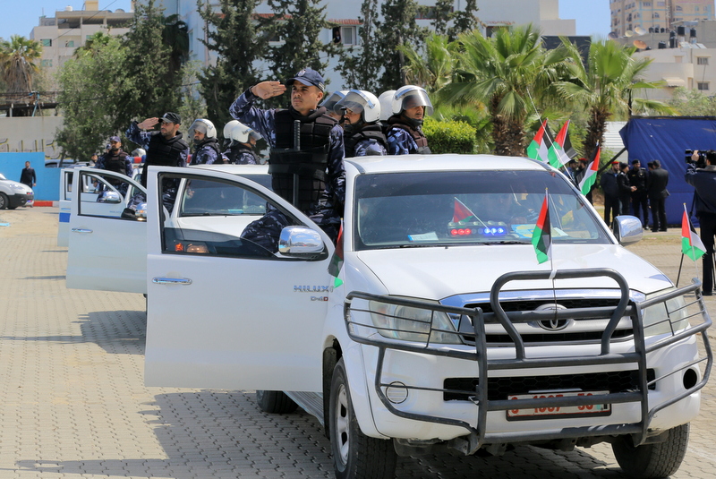 تخريج "دورة غزة سيف الأقصى" - ضباط وضباط صف بالشرطة 