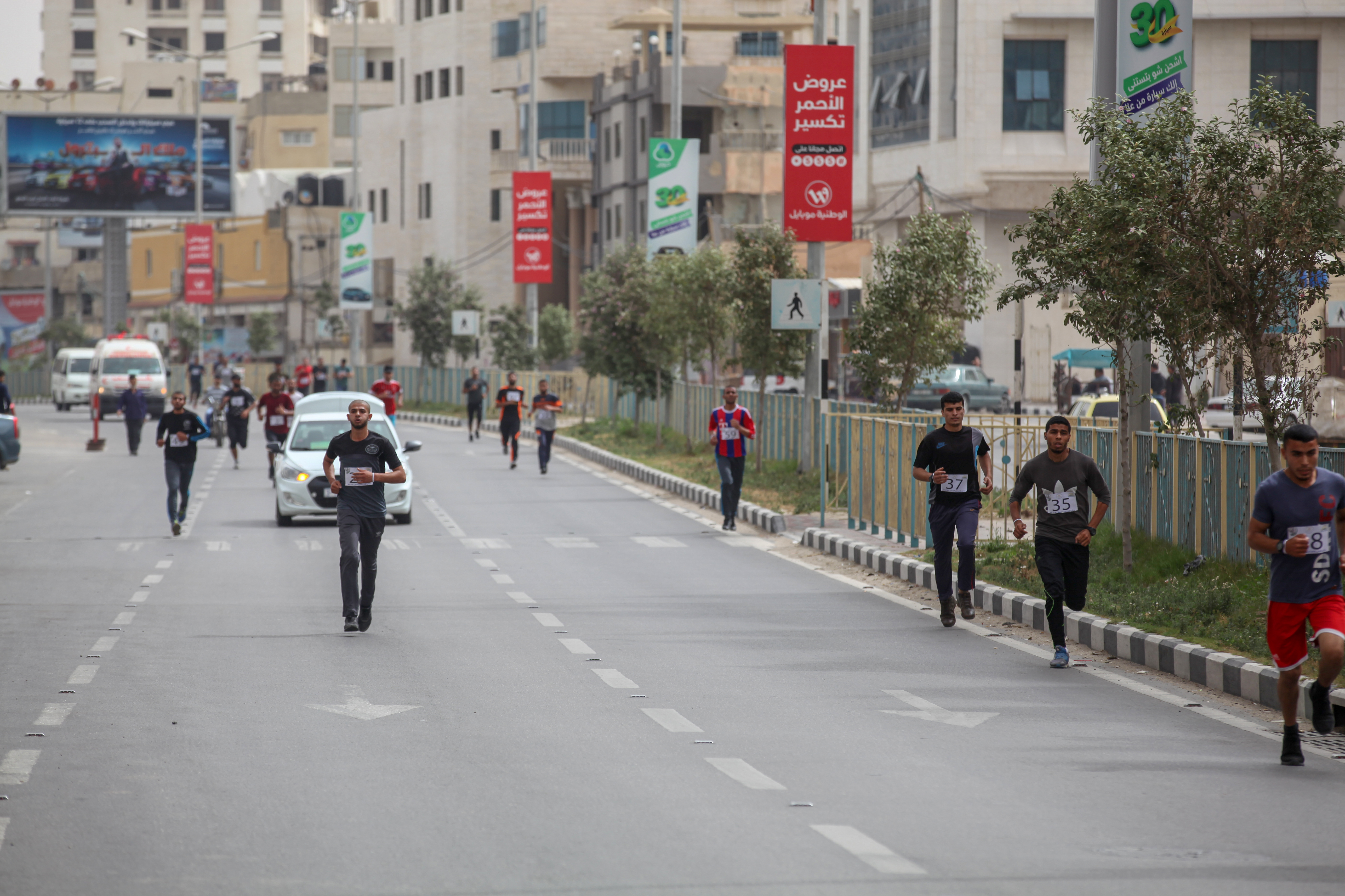 الماراثون الرياضي لوزارة الداخلية  " حتماً سنعود "