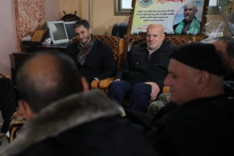 قيادة الداخلية تزور عائلة الوزير الشهيد سعيد صيـام