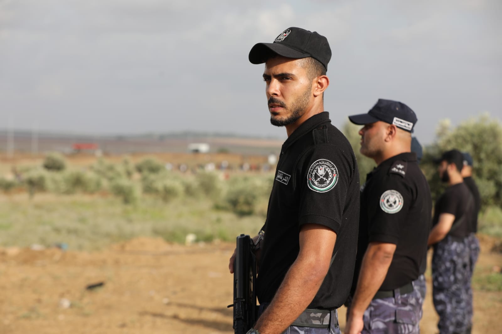 "أجهزة الداخلية" تساند المشاركين بالمهرجان الخطابي شرق غزة