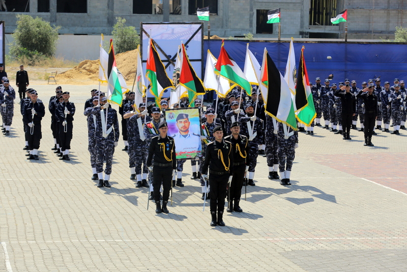 تخريج "دورة غزة سيف الأقصى" - ضباط وضباط صف بالشرطة 