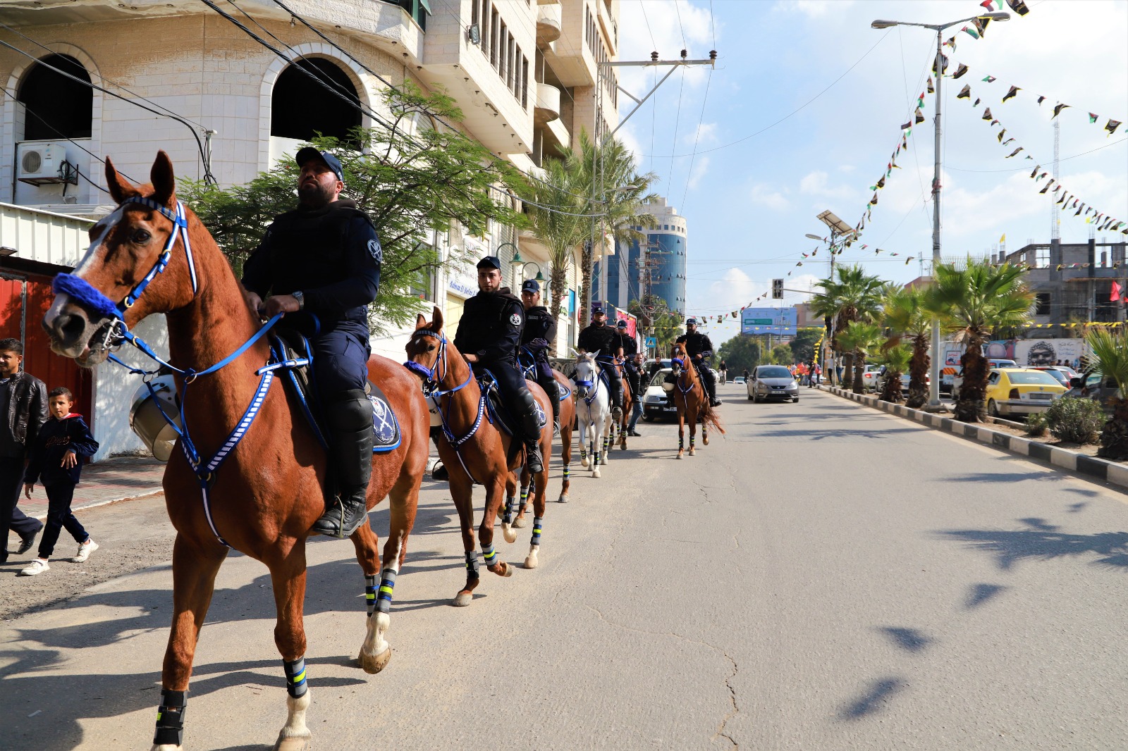 أجهزة "الداخلية" تؤمن مهرجان إحيـاء ذكرى رحيل الرئيس "عرفات
