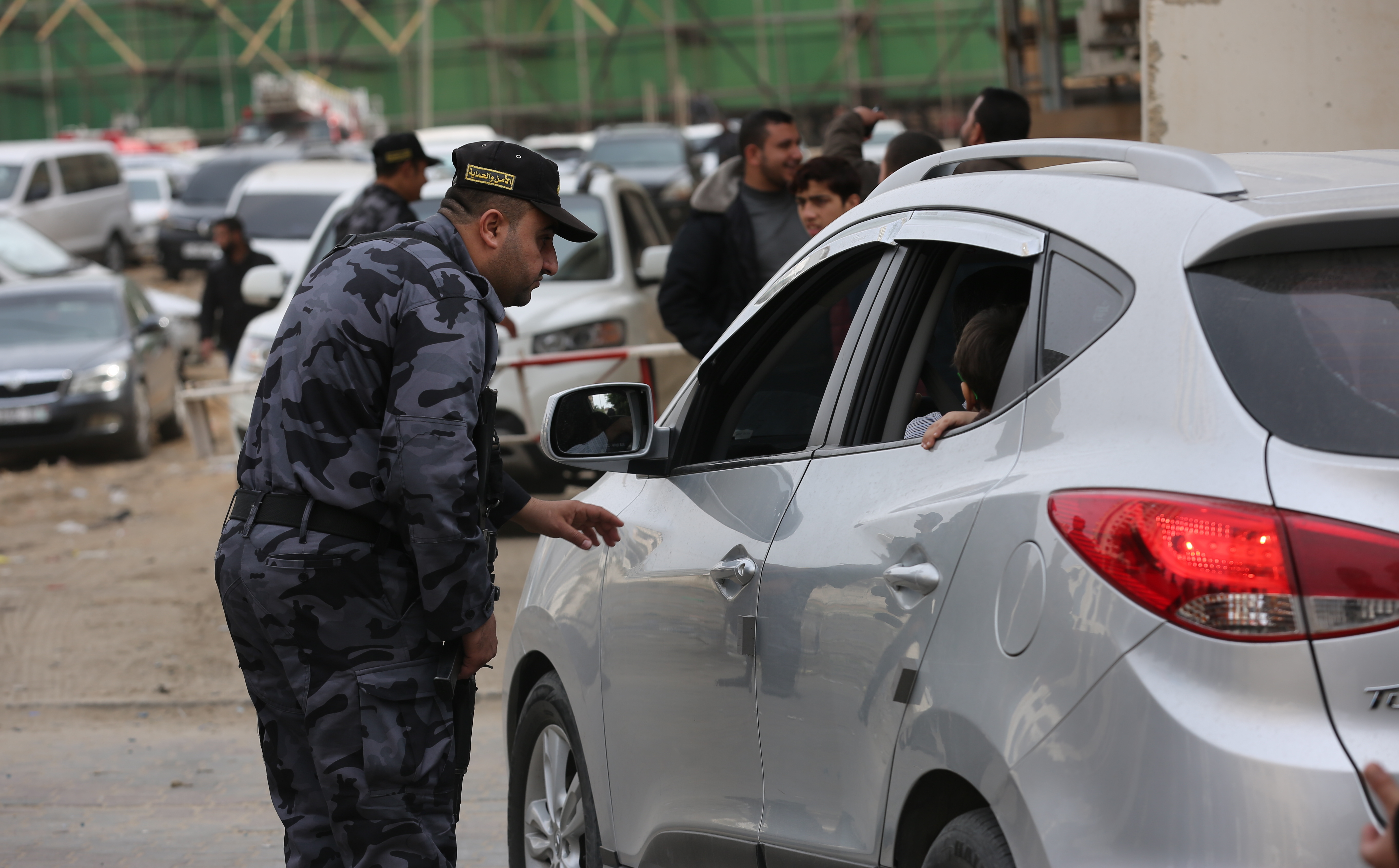 تأمين مهرجان انطلاقة حركة حماس في ساحة الكتيبة بغزة