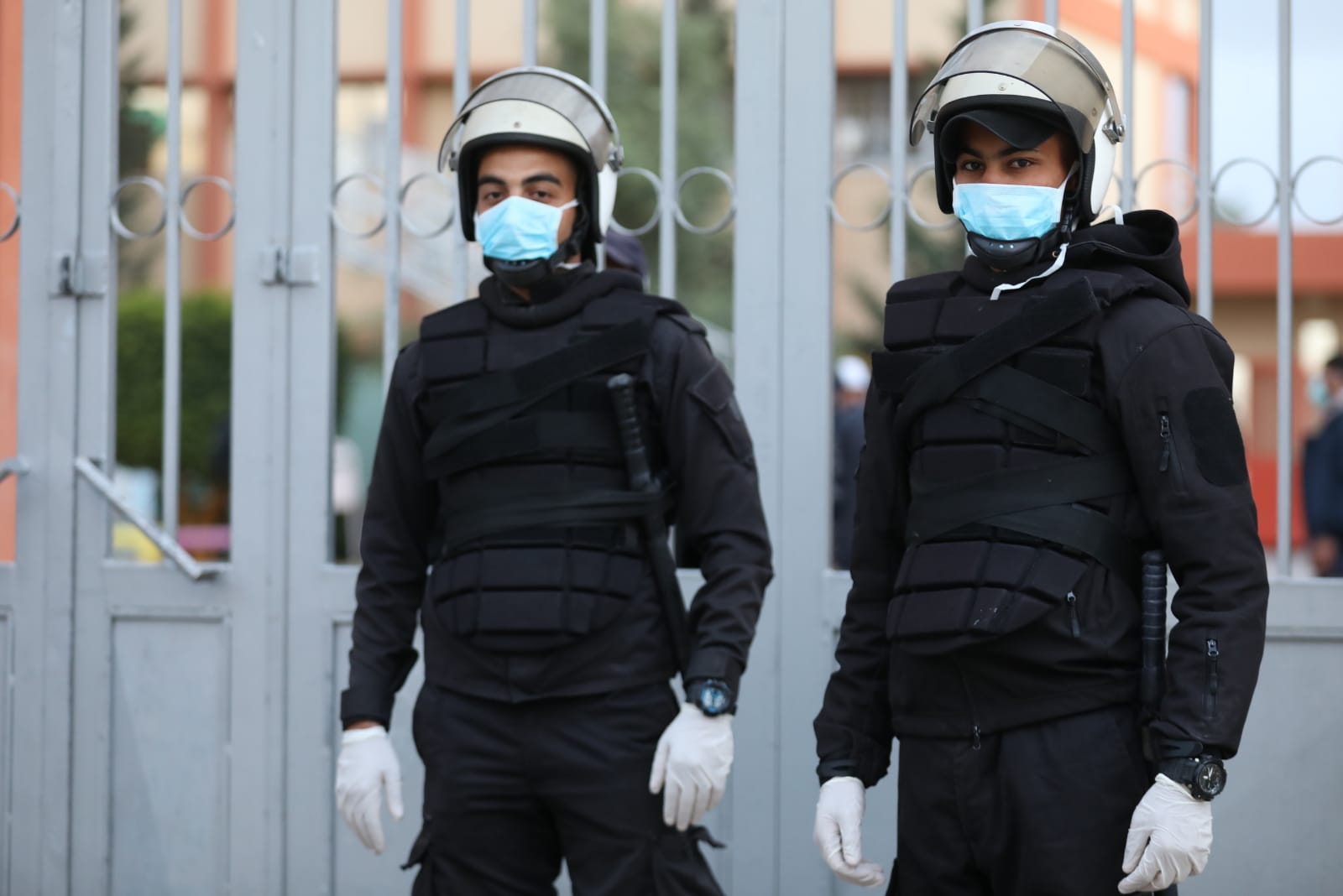 تأمين أجهزة وزارة الداخلية لمراكز الحجر الصحي الاحترازي في غزة