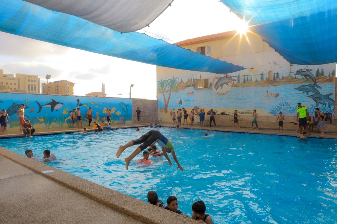 قضاء المواطنين في غزة إجازة عيد الأضحى المبارك