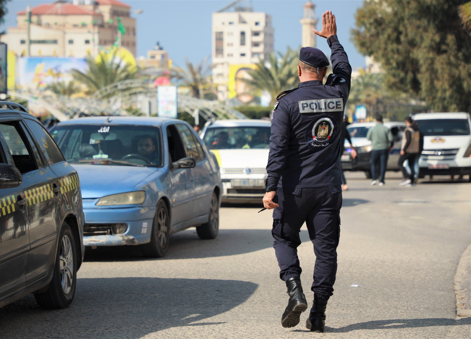 "أجهزة الداخلية" تؤمن مهرجان انطلاقة "فتح" بغزة