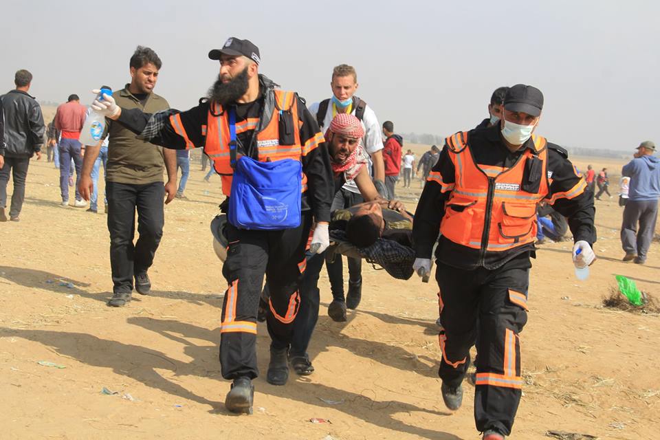 الداخلية في الميدان - الجمعة الخامسة من " مسيرات العودة الكبرى "