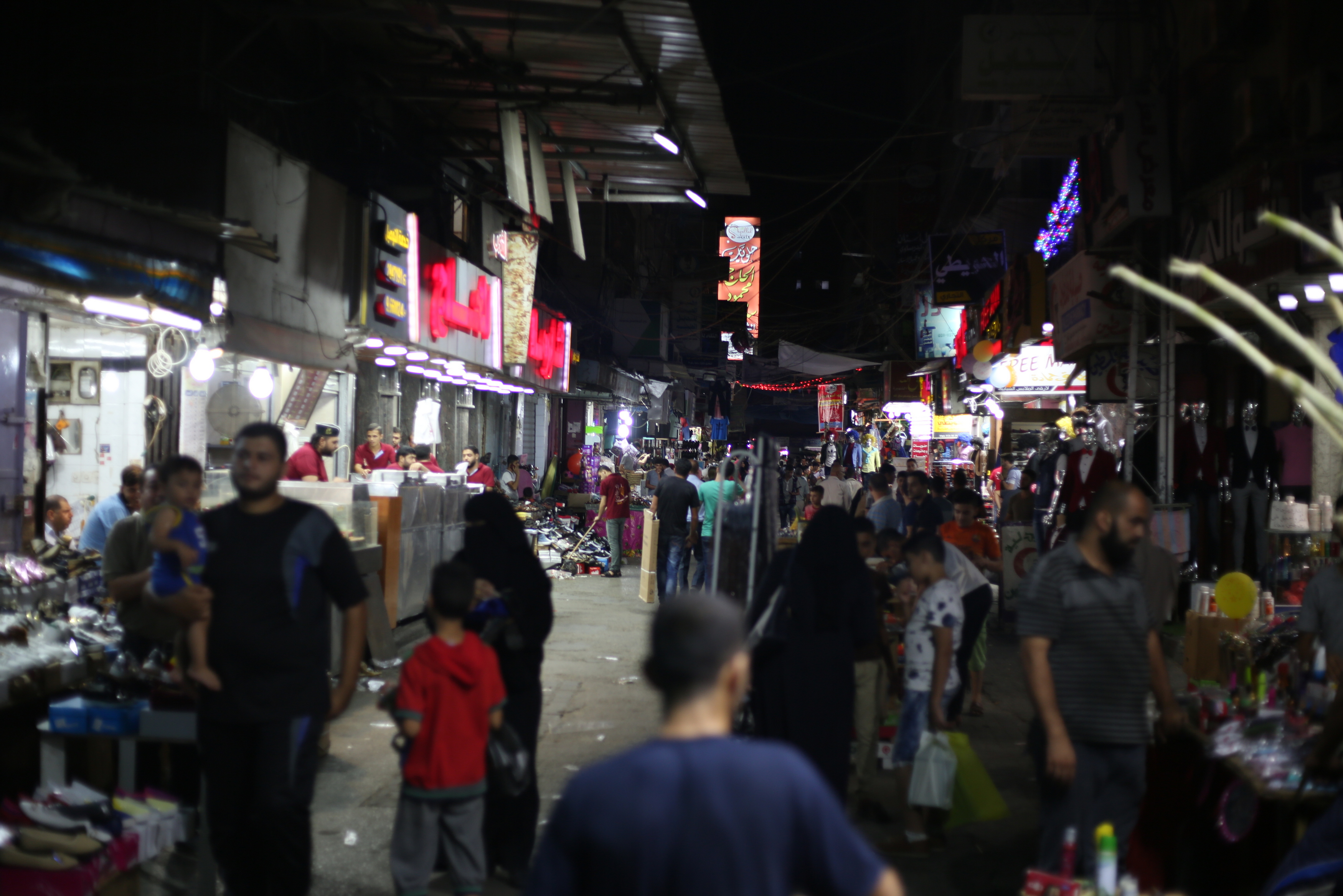  أجواء استقبال المواطنين في غزةلعيد الأضحى المبارك