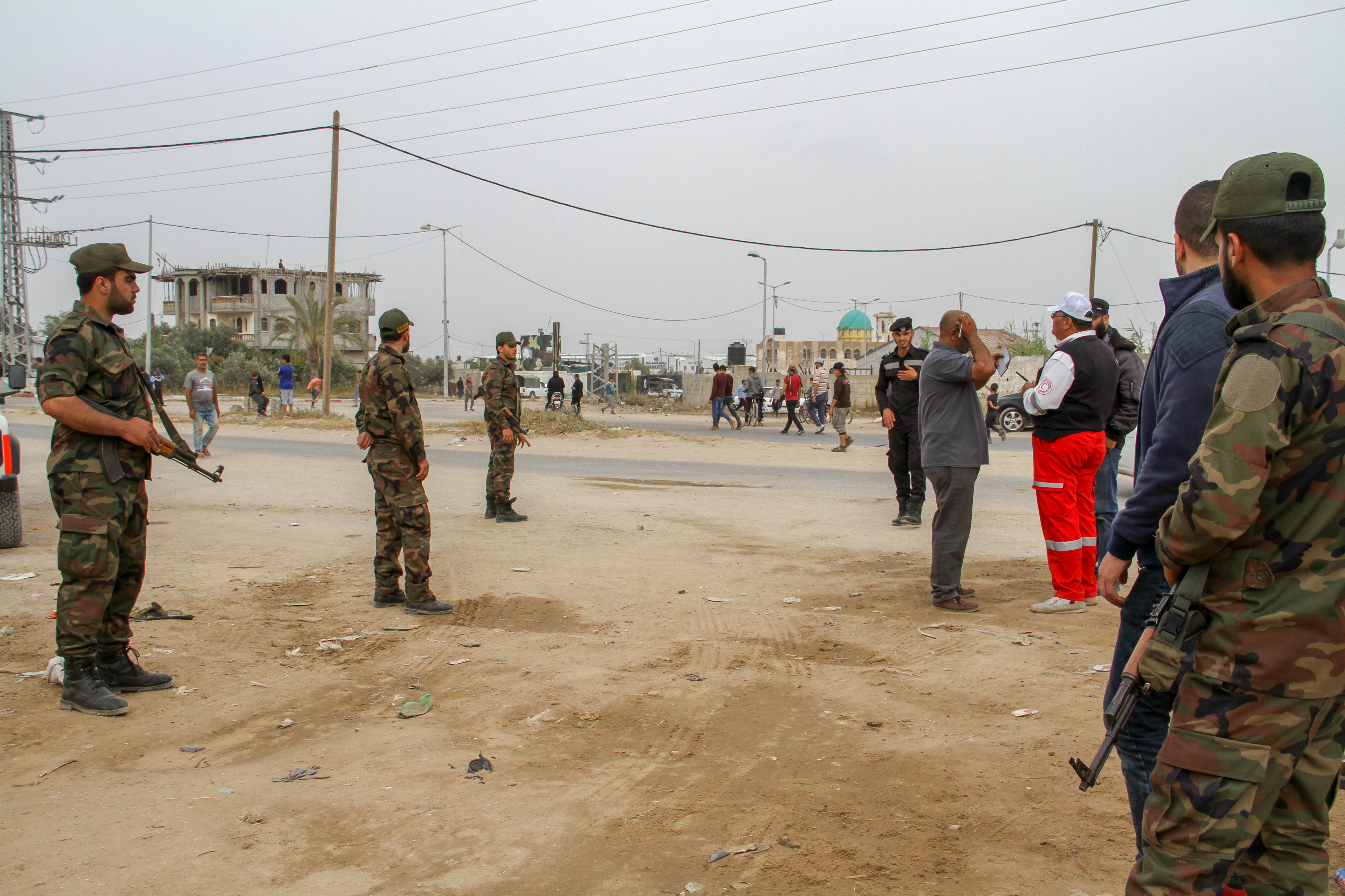 الداخلية في الميدان - الجمعة الرابعة من " مسيرات العودة الكبرى "